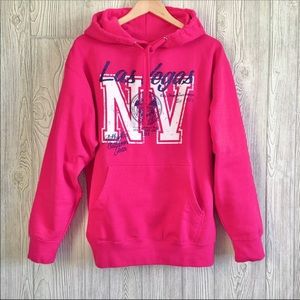Cotton Heritage Size M Pink Vtg Hoodie